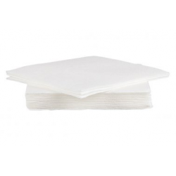 Serviettes en papier blanc