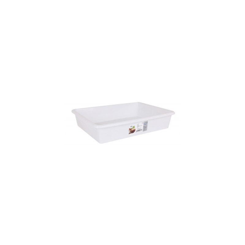 Bac à reste blanc 34x26.5cm - 4L. Pâques le spécialiste du matériel horeca, ustensiles de cuisine professionnels et meilleur rap