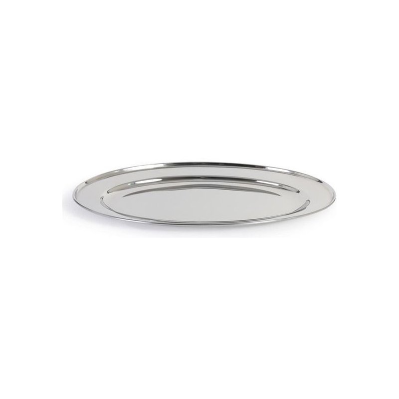 Plateau de service inox rond Ø45x2.4cm | Materiel-horeca | Achat en ligne