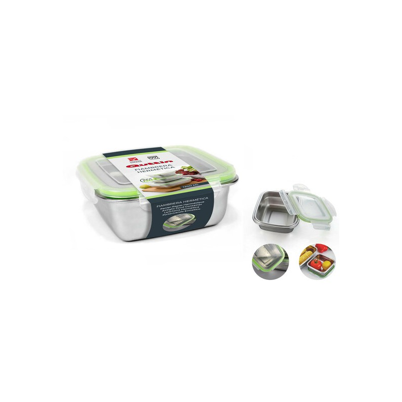 Boite hermétique en inox 1200ml.  Materiel-horeca | Nos meilleures ventes de materiel horeca au meilleur prix
