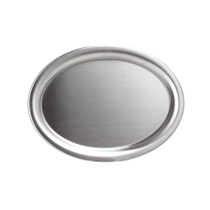 Plateau oval en Inox au meilleur prix | Materiel-horeca | Achat en ligne
