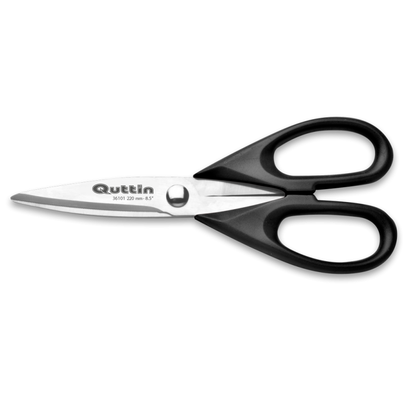 Ciseau de cuisine noir denteler | Materiel-horeca | Achat en ligne