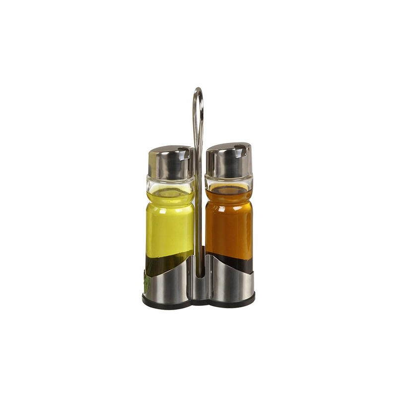 Flacons huile et vinaigre avec support | Materiel-horeca | Achat en ligne