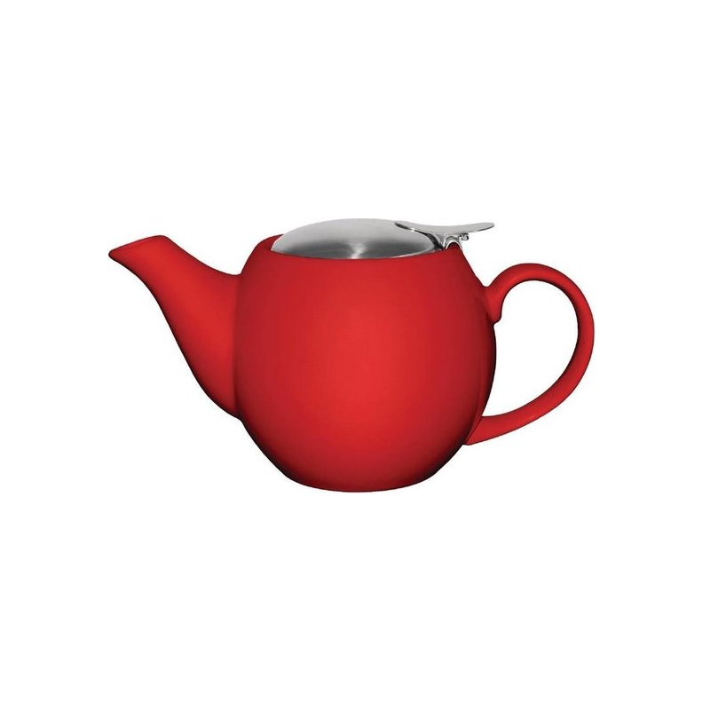 Théière rouge 510ml Olympia | Materiel-horeca | Achat en ligne
