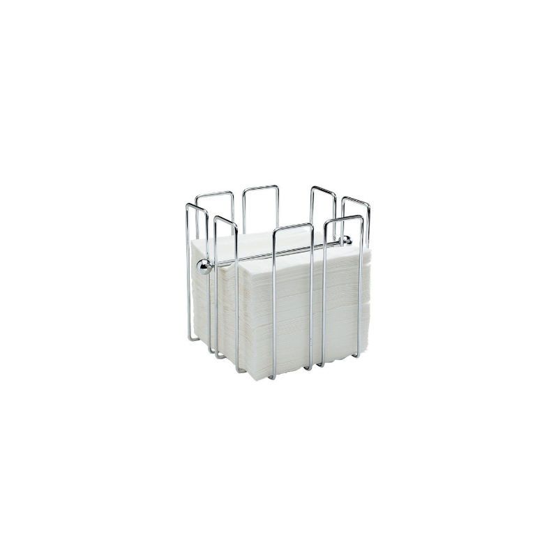 Porte serviette 19x19x19cm en inox | Materiel-horeca | Achat en ligne