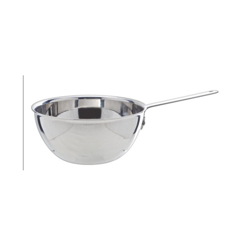 Mini Wok Inox Ø11x5cm. Le spécialiste du matériel horeca, ustensiles de cuisine professionnels et meilleur rapport qualité/prix 