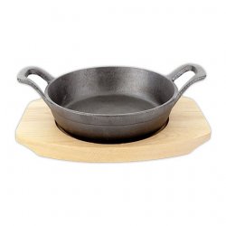 Poêle en fonte sur planche | Acheter en ligne au meilleur prix | matériel horeca & ustensile de cuisine