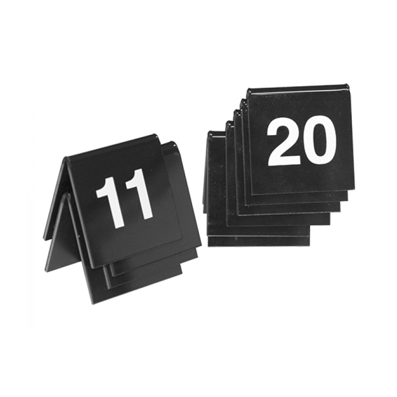 Set de numéro de table 11-20 ABS | Materiel-horeca | Achat en ligne