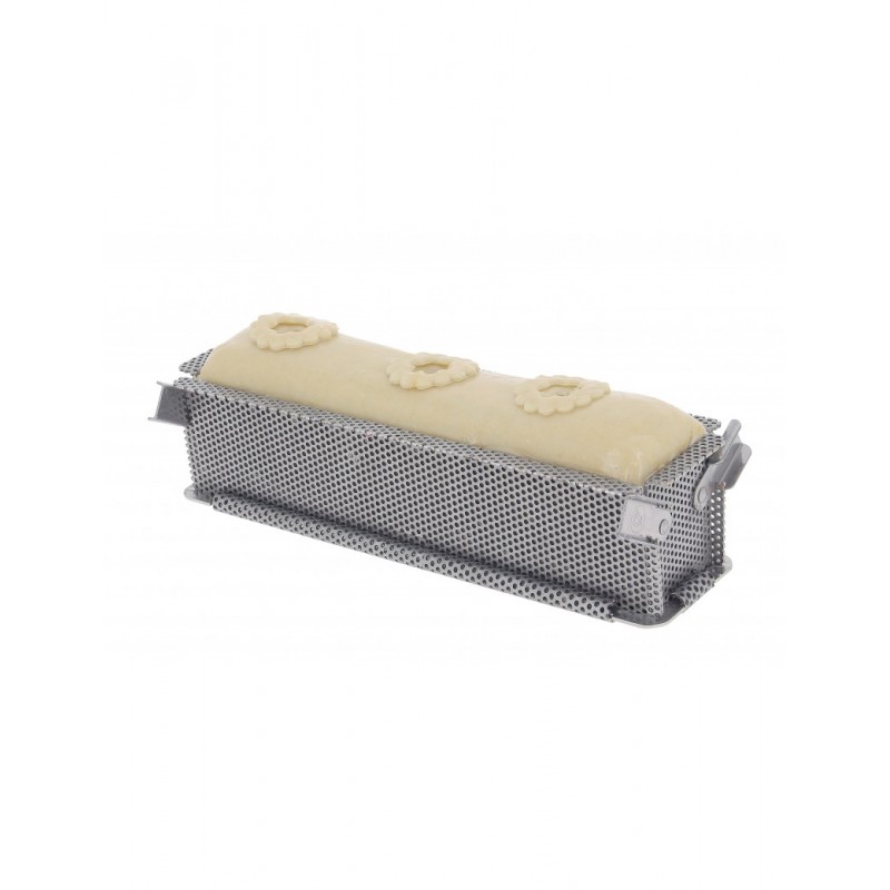 Moule rectangle pliable 35cm De Buyer Perforé | Materiel-horeca | Achat en ligne
