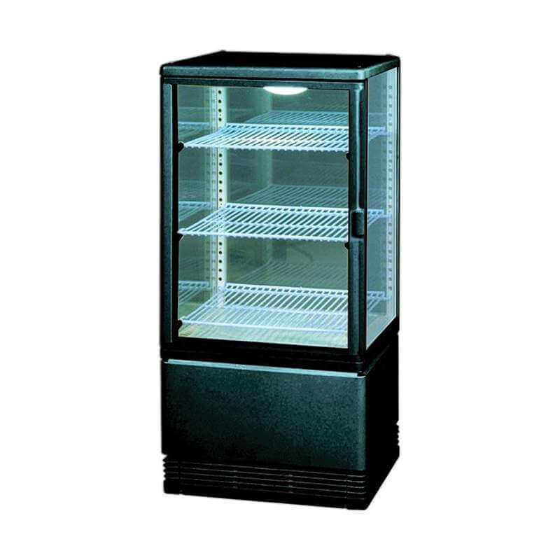 Vitrine à poser 70L ventilée à poser