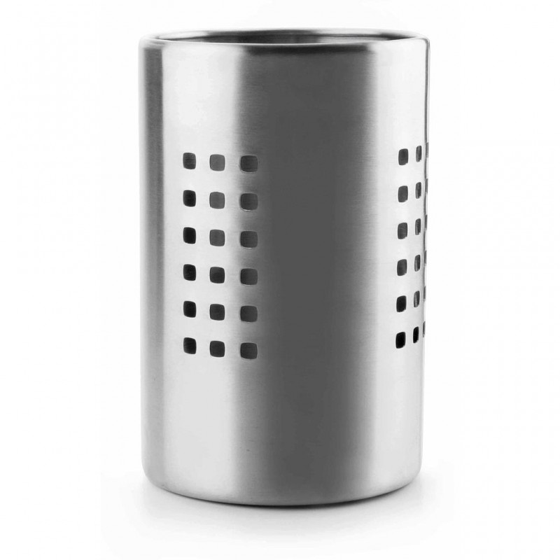 Panier à couvert rond inox Ø12cm