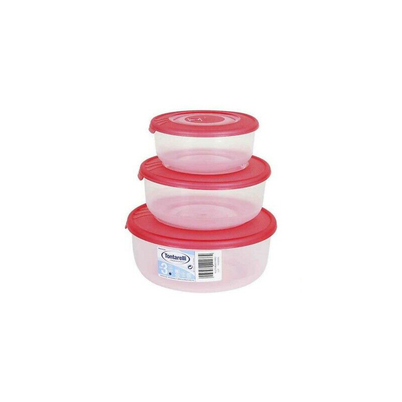 Set de 3 Boites ronde 0.25/0.5/1L