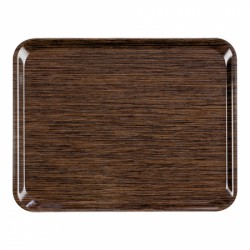 Plateau rectangle wenge 43x33cm