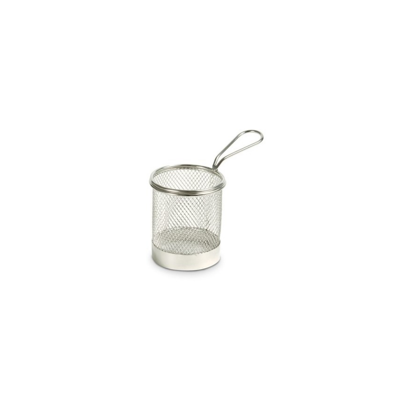 Mini Panier à frites rond Ø8cm.Paques SA vous trouverez tout le matériel horeca aux prix les + bas! Notre magasin est à Liège.