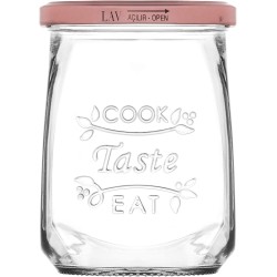 BOCAUX A CONFITURE AVEC COUVERCLE 550 CC. Ustensiles de cuisine pour restaurant/Paques le spécialiste du matériel horeca, ustens