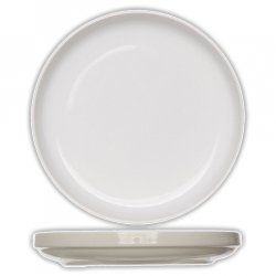 Assiette plate Stackable