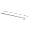 PAILLES INOX DROITES S20 21,4CM+BROSSE