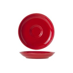 APPLE SOUS TASSE POUR TASSE A CAFE ROUGE