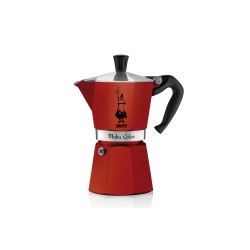 CAFETIERE MOKA EXPRESS ROUGE 6 TASSES. Achetez chez Paques SA.
