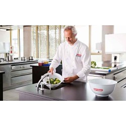 Passoire blanche Ø38cm. Paques SA vous trouverez tout le matériel horeca aux prix les + bas! Notre magasin est à Liège