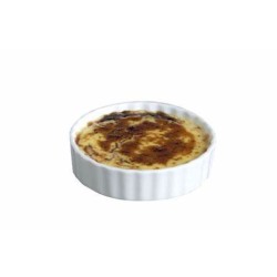 Ramequin à crème brulée blanc et dentelé Ø10cm/ Le spécialiste du matériel horeca, ustensiles de cuisine professionnels et meill