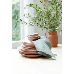 Assiette creuse en terre cuite