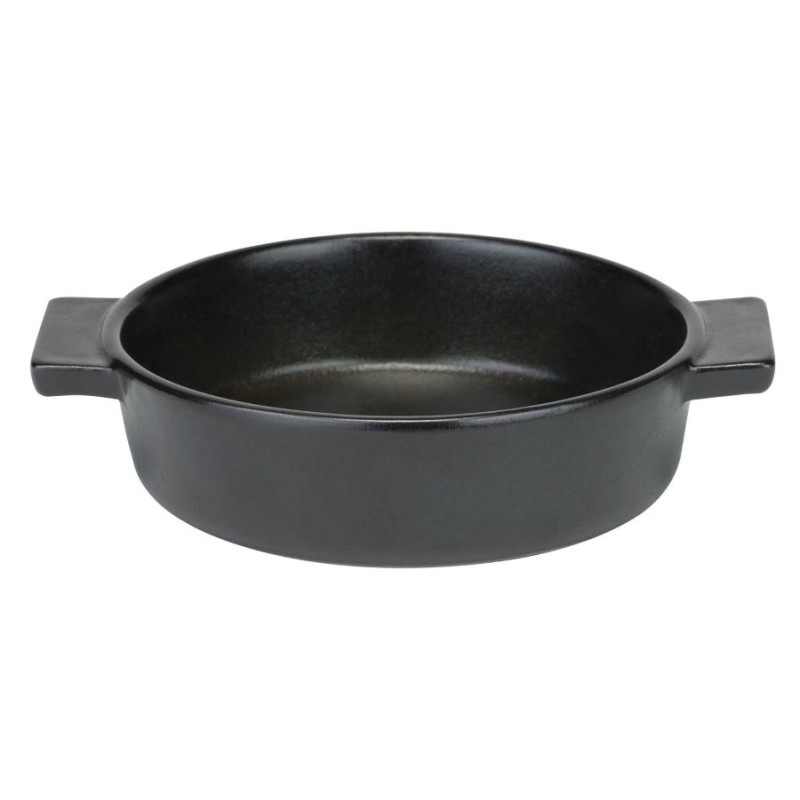 Plat à four noir Madison Ø17.5cm/Le spécialiste du matériel horeca, ustensiles de cuisine professionnels et meilleur rapport qua