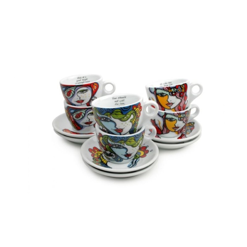 Tasse 19cl + soucoupe Josien Broeren