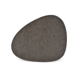 Set de table 45x37cm aspect cuir gris Layer