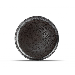 Assiette plate 28,5cm black Oxido