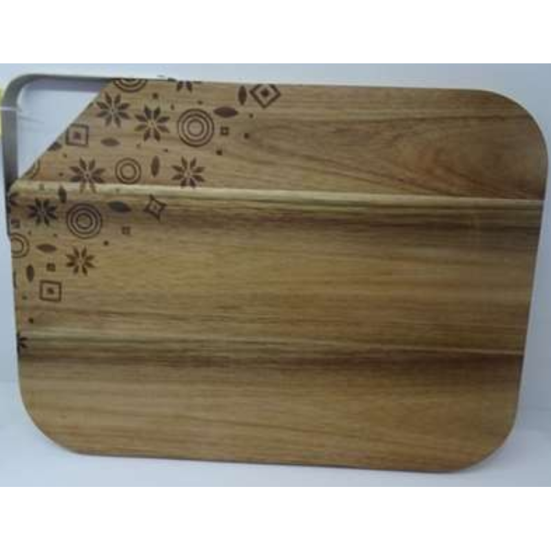 Planche à découper avec poignée en bois d'acacia 35x26xH1.5cm/Le spécialiste du matériel horeca, ustensiles de cuisine professio