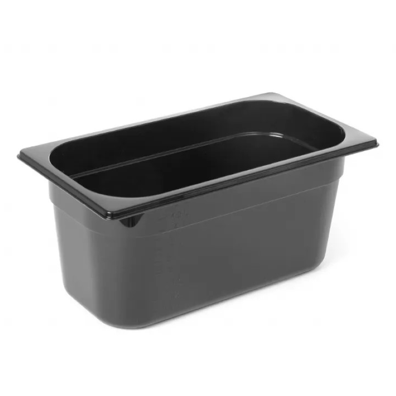 Bac gastronorme GN 1/3  noir