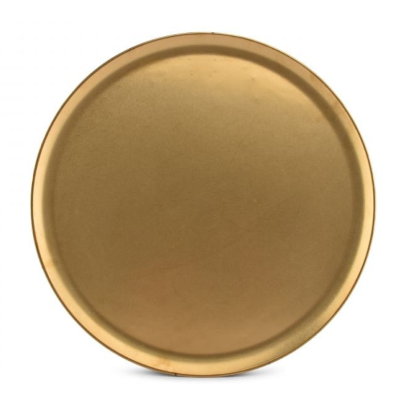 Plateau antique or Serve Ø44.5cm