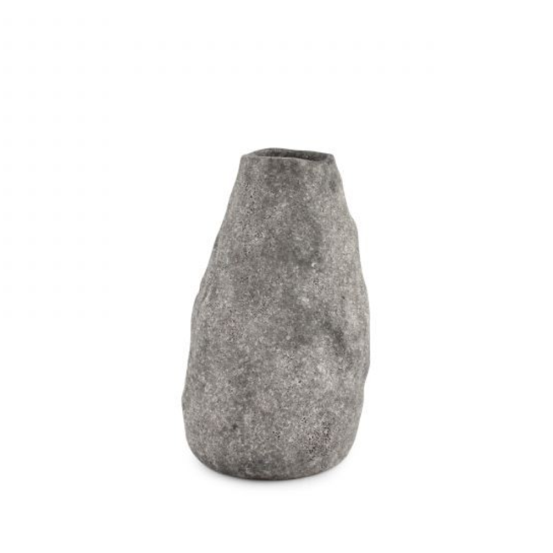 Vase anthracite Cave