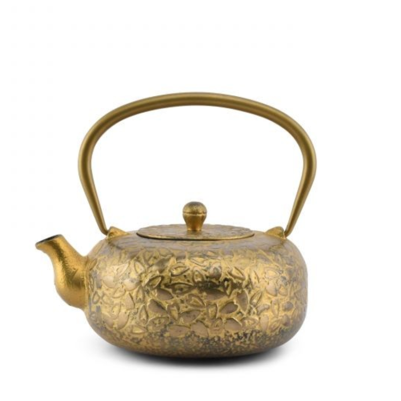 Théière 88cl feuilles d’or Sencha