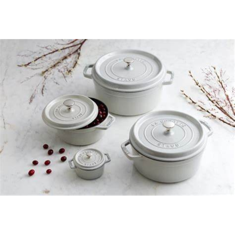 Cocotte Staub ronde en fonte | Acheter en ligne au meilleur prix | matériel horeca & ustensile de cuisine