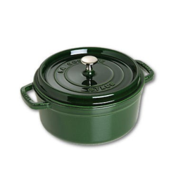 Cocotte staub ronde en fonte vert. Pâques le spécialiste du matériel horeca, ustensiles de cuisine professionnels et meilleur ra