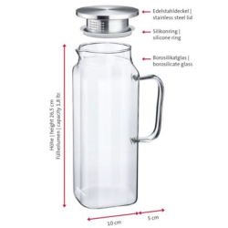 Carafe à eau "Puro" 1,8 Lt Westmark