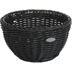 Panier rond Ø16x8cm noir | Materiel-horeca | Achat en ligne