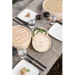 Panier de cuisson vapeur en bambou Ø8xh6cm/Le spécialiste du matériel horeca, ustensiles de cuisine professionnels et meilleur r