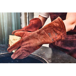 Set de gant grill BBQ en CUIR. Le spécialiste du matériel horeca, ustensiles de cuisine professionnels et meilleur rapport quali