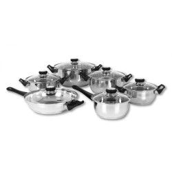 Batterie de cuisine, poêles, marmites