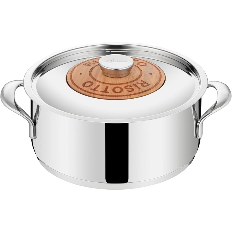 Casserole à Risotto avec couvercle 24 cm Lagostina