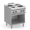 Cuisinière Electrique 4 plaques rondes - MBM série 700. Paques SA votre spécialiste de la vente de matériel horeca & cuisine sur