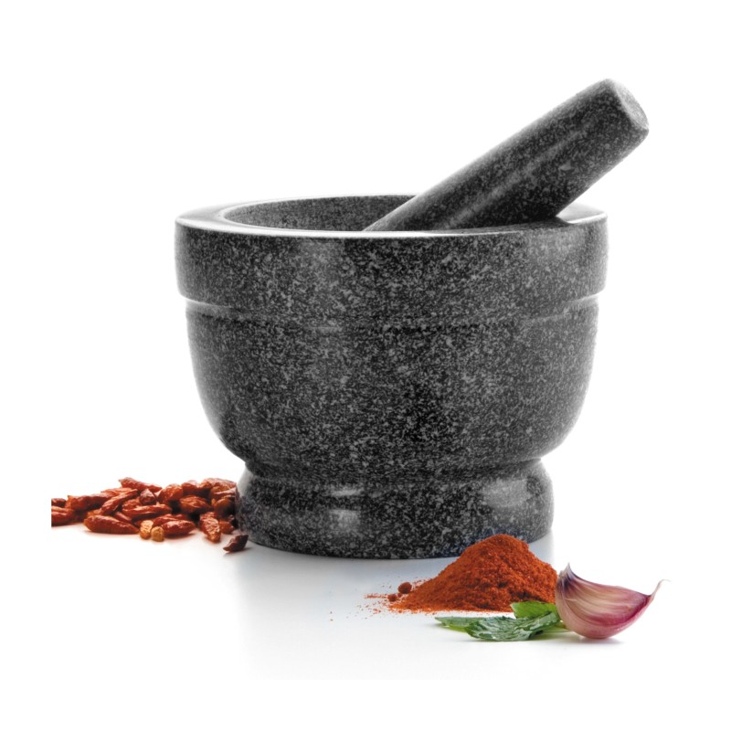 Mortier avec pilon Granit Ø20cm | Materiel-horeca | Achat en ligne