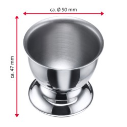 Coquetier à Pied inox | Materiel-horeca | Achat en ligne