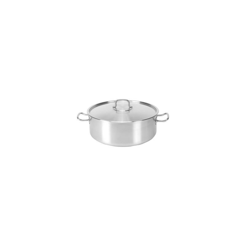 CASSEROLE BAS AVEC COUVERCLE Ø16 à 60