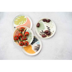 Assiette à dessert Stephano Leaf Ø20cm. Le spécialiste du matériel horeca, ustensiles de cuisine professionnels et meilleur rapp