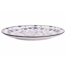 Assiette plate Flor azul Ø27cm. Le spécialiste du matériel horeca, ustensiles de cuisine professionnels et meilleur rapport qual