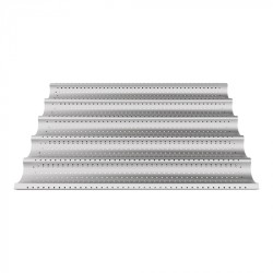 Grille en inox 60x40cm Spéciale baguette. Le spécialiste du matériel horeca, ustensiles de cuisine professionnels et meilleur ra